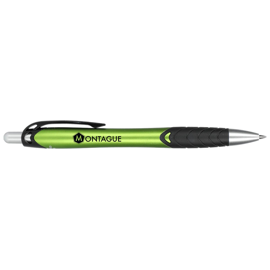 Incline Gel Pen in Recycled Plastic - Green - Right Side