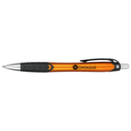 Incline Gel Pen in Recycled Plastic - Orange - Left Side