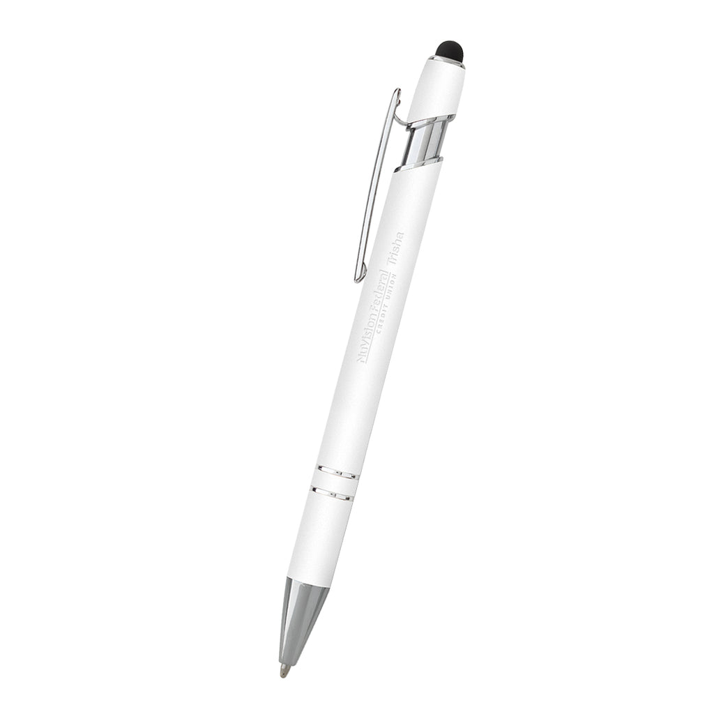 Incline Stylus Pen in Recycled Aluminum - Personalization_Laser