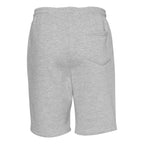 Independent Trading Co. Men's Midweight Fleece Shorts - Grey Heather - Back