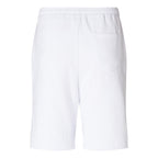 Independent Trading Co. Men's Midweight Fleece Shorts - White - Back