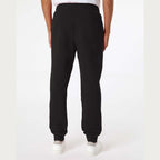 Independent Trading Co. Men's Midweight Fleece Sweatpants - Black - On Model Back