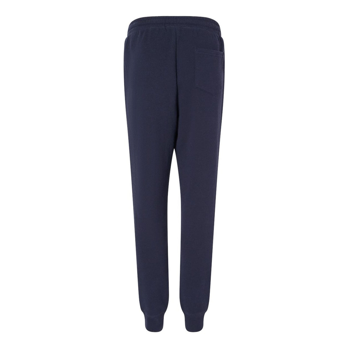 Independent Trading Co. Men's Midweight Fleece Sweatpants - Classic Navy - Back