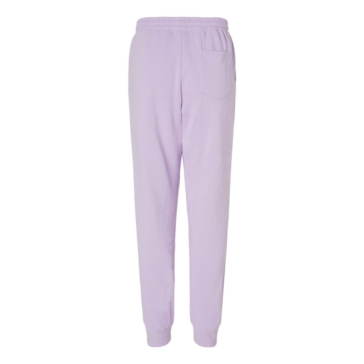 Independent Trading Co. Men's Midweight Fleece Sweatpants - Lavender - Back