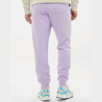 Independent Trading Co. Men's Midweight Fleece Sweatpants - Lavender - On Model Back