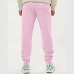 Independent Trading Co. Men's Midweight Fleece Sweatpants - Light Pink - On Model Back