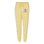 Independent Trading Co. Men's Midweight Fleece Sweatpants - Light Yellow - Front