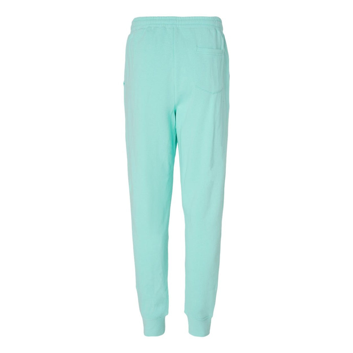 Independent Trading Co. Men's Midweight Fleece Sweatpants - Mint - Back