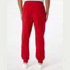 Independent Trading Co. Men's Midweight Fleece Sweatpants - Red - On Model Back