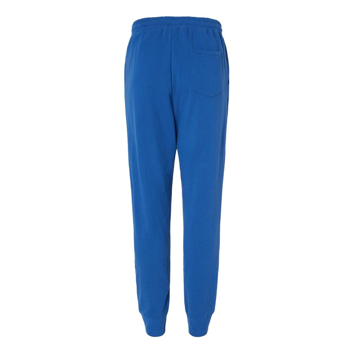 Independent Trading Co. Men's Midweight Fleece Sweatpants - Royal - Back