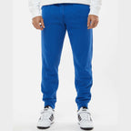 Independent Trading Co. Men's Midweight Fleece Sweatpants - Royal - On Model Front