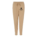 Independent Trading Co. Men's Midweight Fleece Sweatpants - Sandstone - Front
