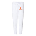 Independent Trading Co. Men's Midweight Fleece Sweatpants - White - Front