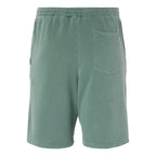 Independent Trading Co. Unisex Pigment-Dyed Fleece Shorts - Pigment Alpine Green - Back