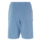 Independent Trading Co. Unisex Pigment-Dyed Fleece Shorts - Pigment Light Blue - Back