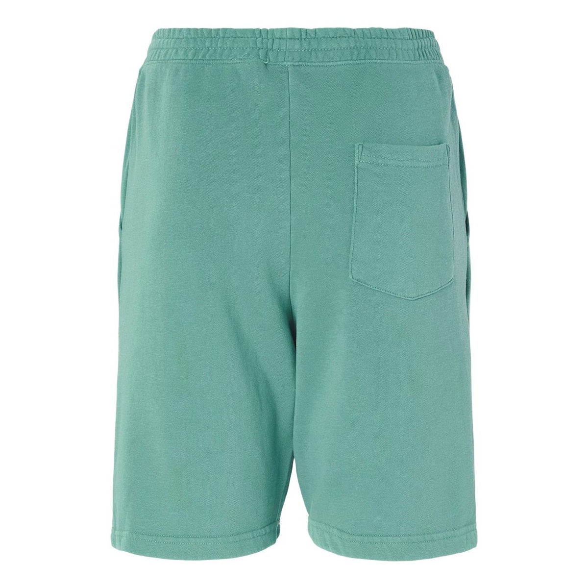 Independent Trading Co. Unisex Pigment-Dyed Fleece Shorts - Pigment Mint - Back
