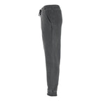 Independent Trading Co. Unisex Pigment-Dyed Fleece Sweatpants - Pigment Black - Direct Side
