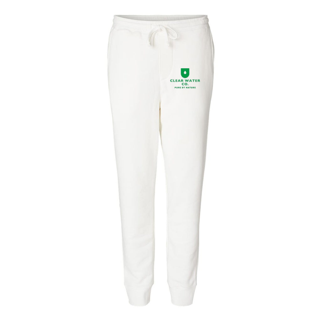 Independent Trading Co. Unisex Pigment-Dyed Fleece Sweatpants - Prepared For Dye - Front