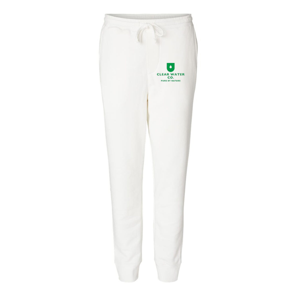 Independent Trading Co. Unisex Pigment-Dyed Fleece Sweatpants - Prepared For Dye - Front