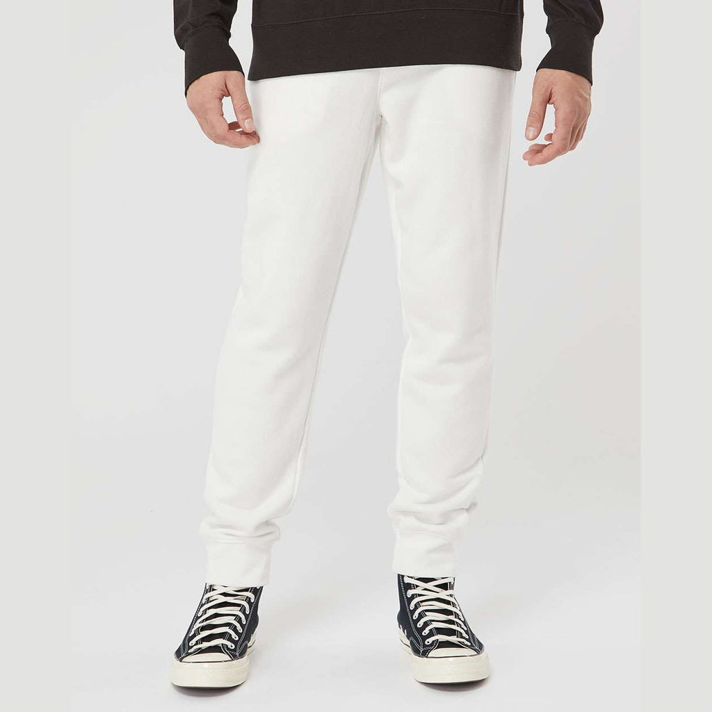 Independent Trading Co. Unisex Pigment-Dyed Fleece Sweatpants - Prepared For Dye - On Model Front