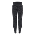 Independent Trading Co. Women's California Wave Wash Sweatpants - Black Camo Heather - Back