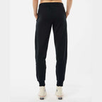 Independent Trading Co. Women's California Wave Wash Sweatpants - Black - On Model Back