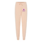 Independent Trading Co. Women's California Wave Wash Sweatpants - Blush - Front