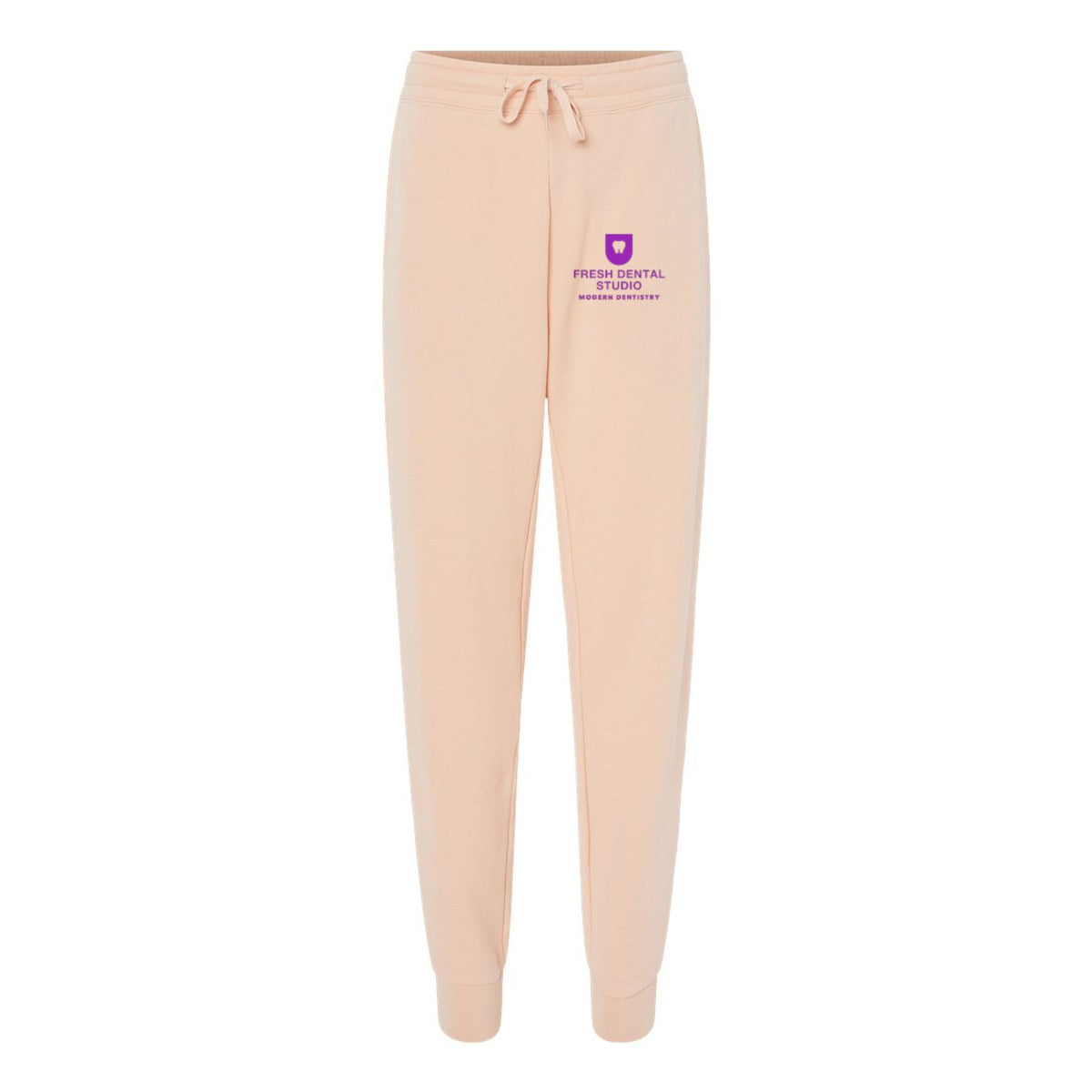 Independent Trading Co. Women's California Wave Wash Sweatpants - Blush - Front