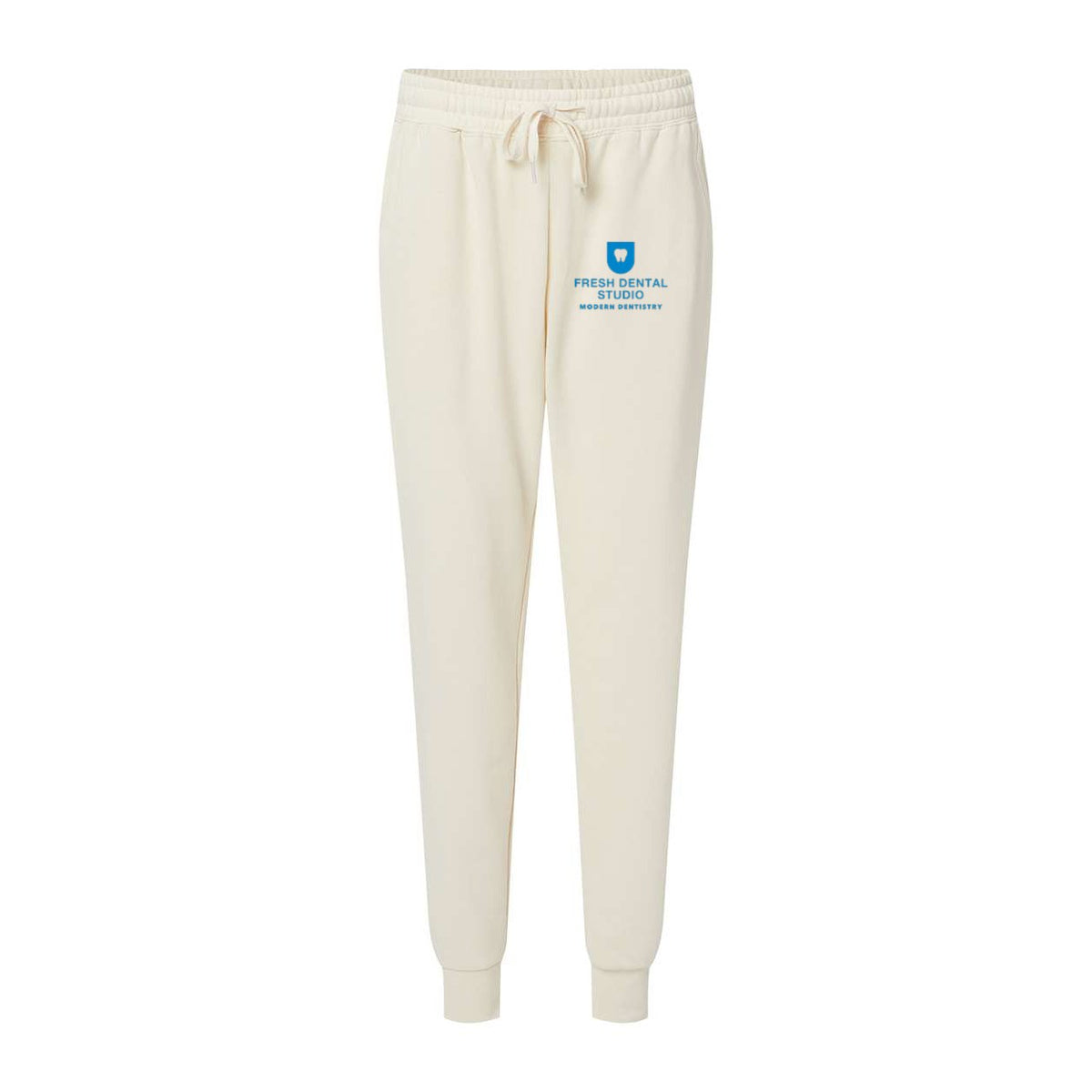 Independent Trading Co. Women's California Wave Wash Sweatpants - Bone - Front