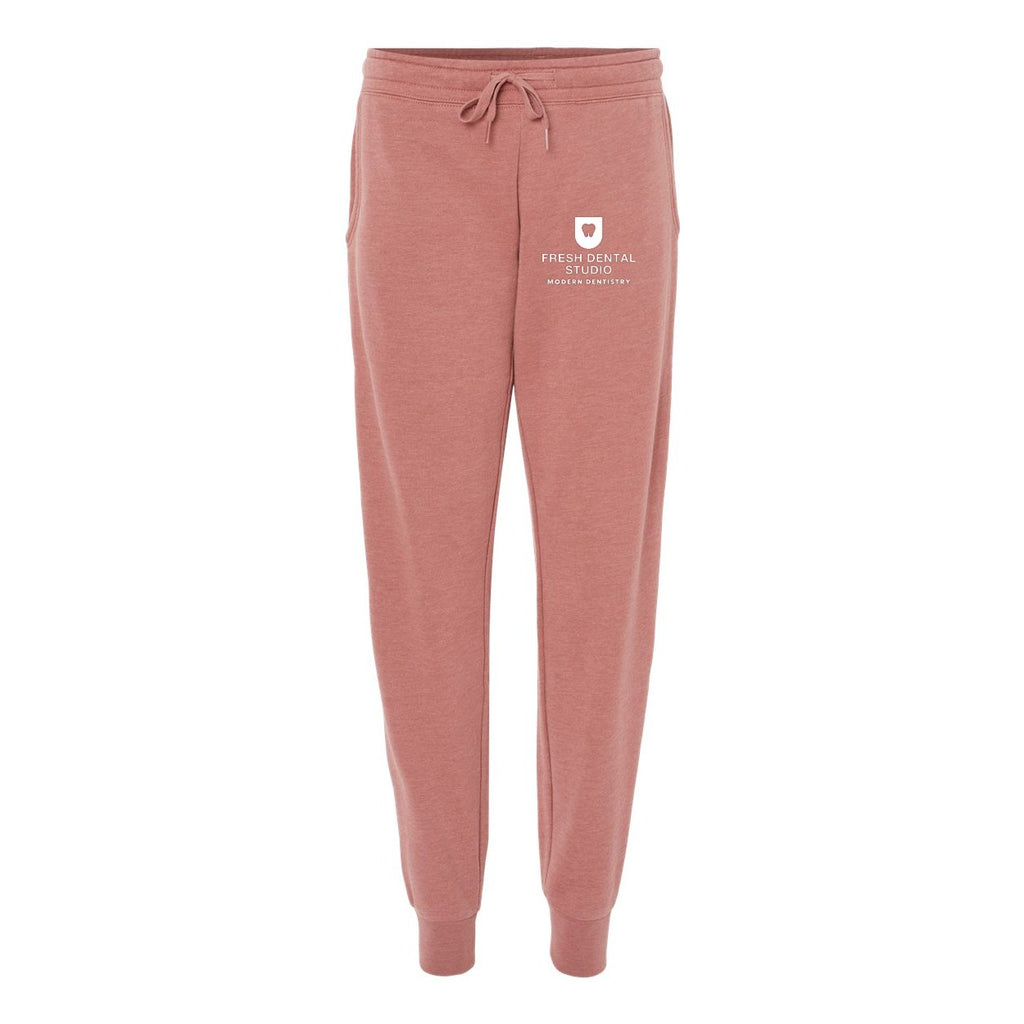 Independent Trading Co. Women's California Wave Wash Sweatpants - Dusty Rose - Front