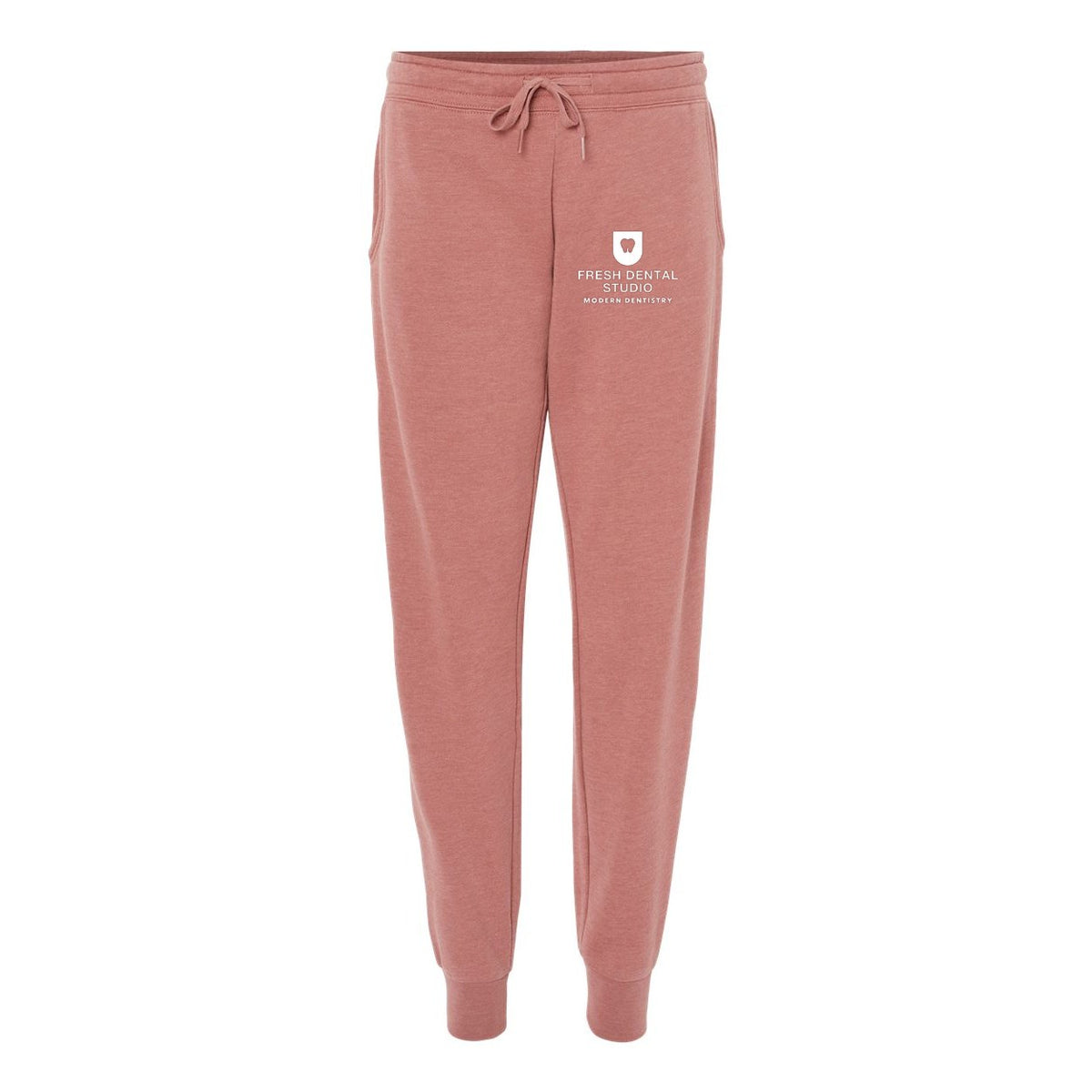 Independent Trading Co. Women's California Wave Wash Sweatpants - Dusty Rose - Front