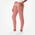 Independent Trading Co. Women's California Wave Wash Sweatpants - Dusty Rose - On Model Side