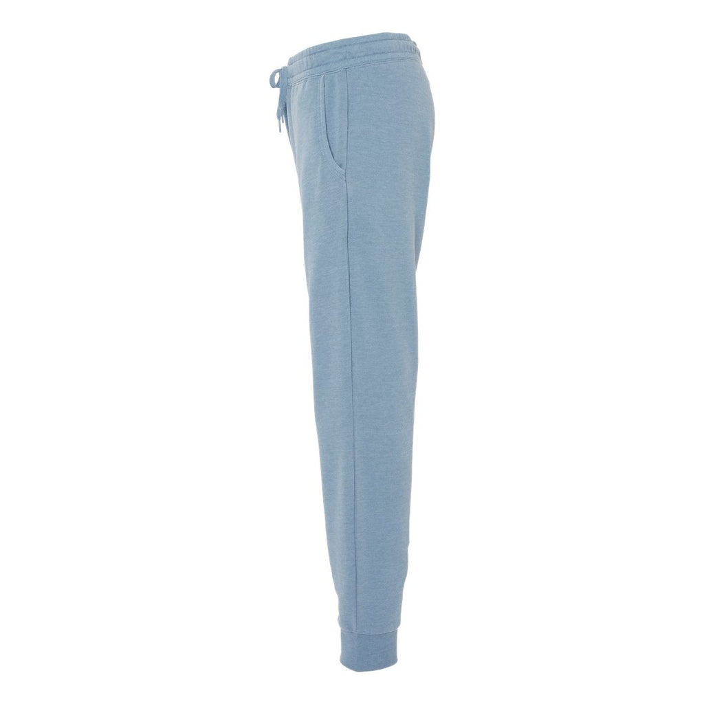 Independent Trading Co. Women's California Wave Wash Sweatpants - Misty Blue - Direct Side