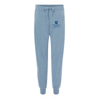Independent Trading Co. Women's California Wave Wash Sweatpants - Misty Blue - Front