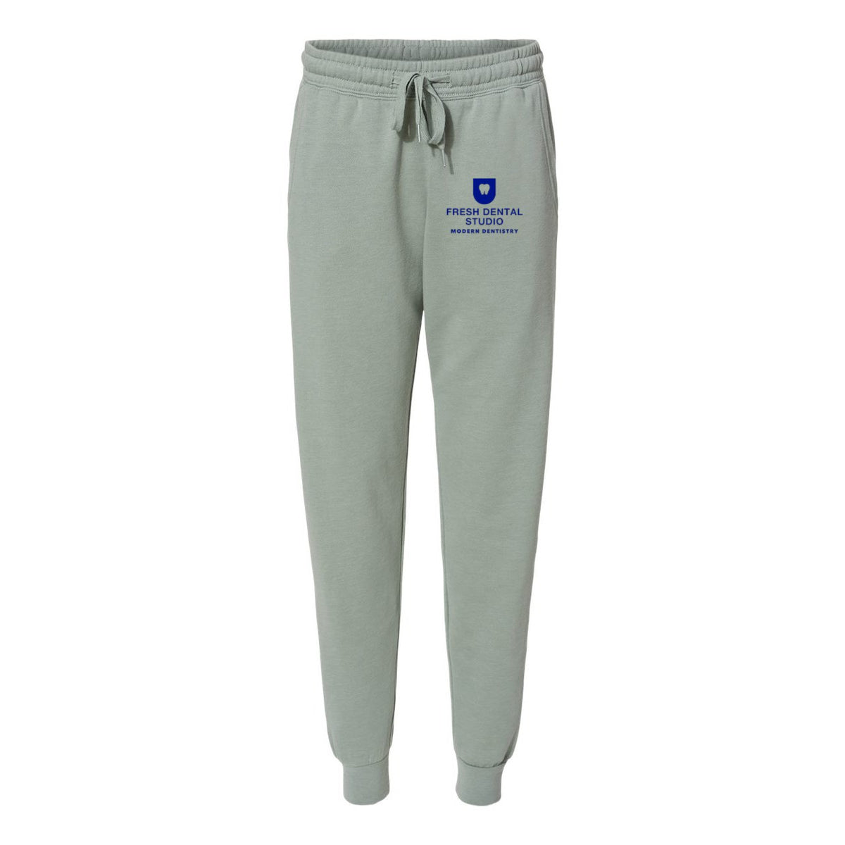 Independent Trading Co. Women's California Wave Wash Sweatpants - Sage - Front