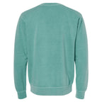 Independent Trading Unisex Midweight Pigment Dyed Crew Neck - Back