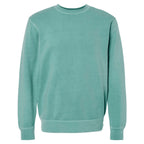 Independent Trading Unisex Midweight Pigment Dyed Crew Neck - Front