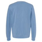 Independent Trading Unisex Midweight Pigment Dyed Crew Neck - Light Blue - Back