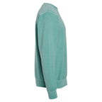 Independent Trading Unisex Midweight Pigment Dyed Crew Neck - Mint - Side