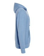 Independent Trading Unisex Midweight Pigment Dyed Hoodie - Light Blue - Side