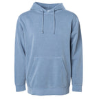 Independent Trading Unisex Midweight Pigment Dyed Hoodie - Slate Blue