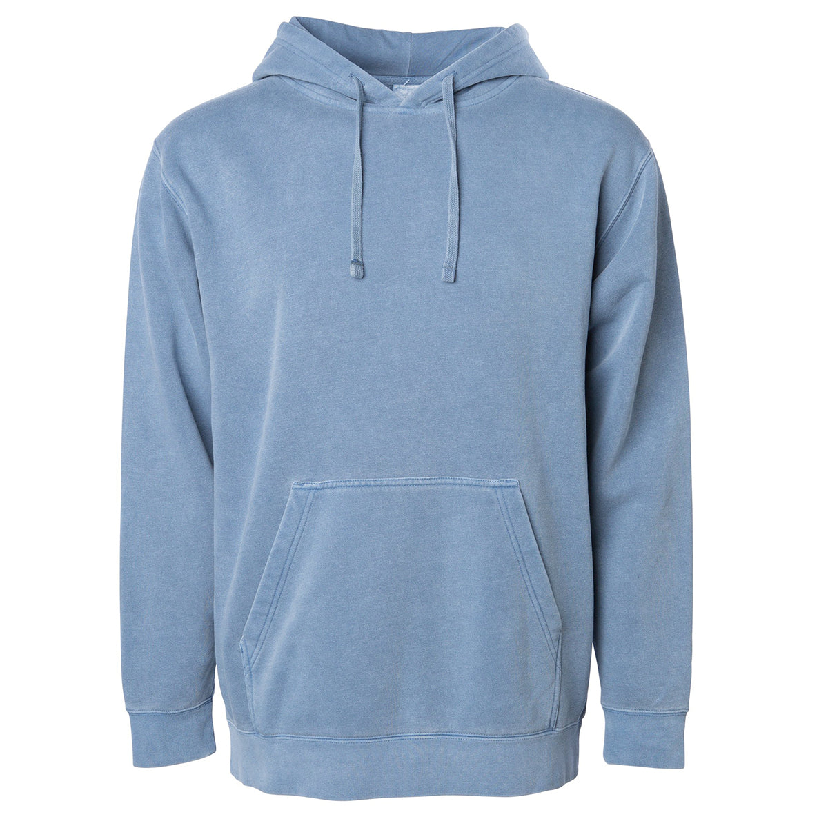 Independent Trading Unisex Midweight Pigment Dyed Hoodie - Slate Blue