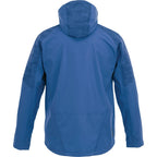 Index Waterproof Softshell Rain Jacket for Men Laser Engraving - New Royal - Back Flat