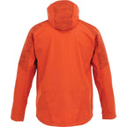 Index Waterproof Softshell Rain Jacket for Men Transfer - Saffron - Back Flat