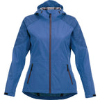Index Waterproof Softshell Rain Jacket for Women Laser Engraving - New Royal - Front Flat