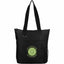 Infinity Convention Tote with Key Ring Full Color - Black - Front