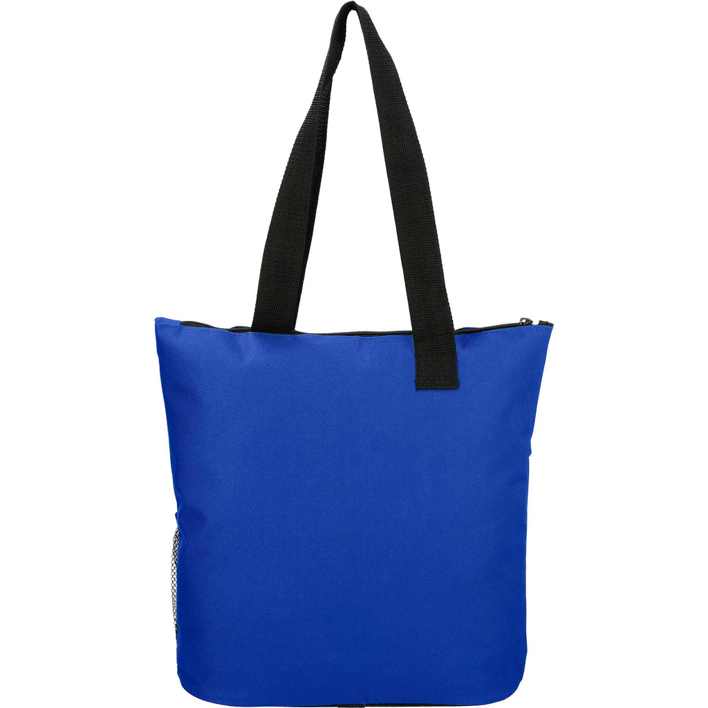 Infinity Convention Tote with Key Ring Full Color - Royal Blue - Back