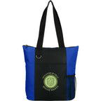 Infinity Convention Tote with Key Ring Full Color - Royal Blue - Front
