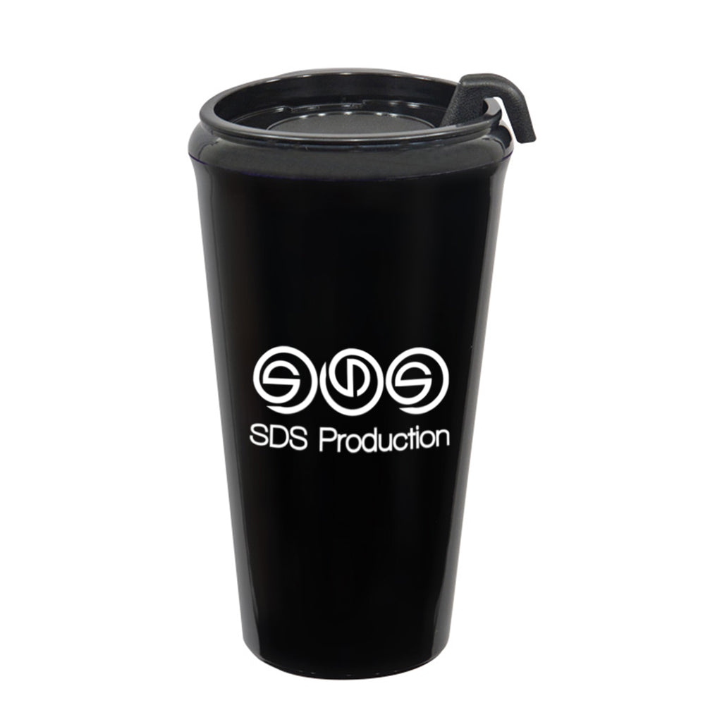 Infinity Tumbler, 16 oz - Black - Silk Screen