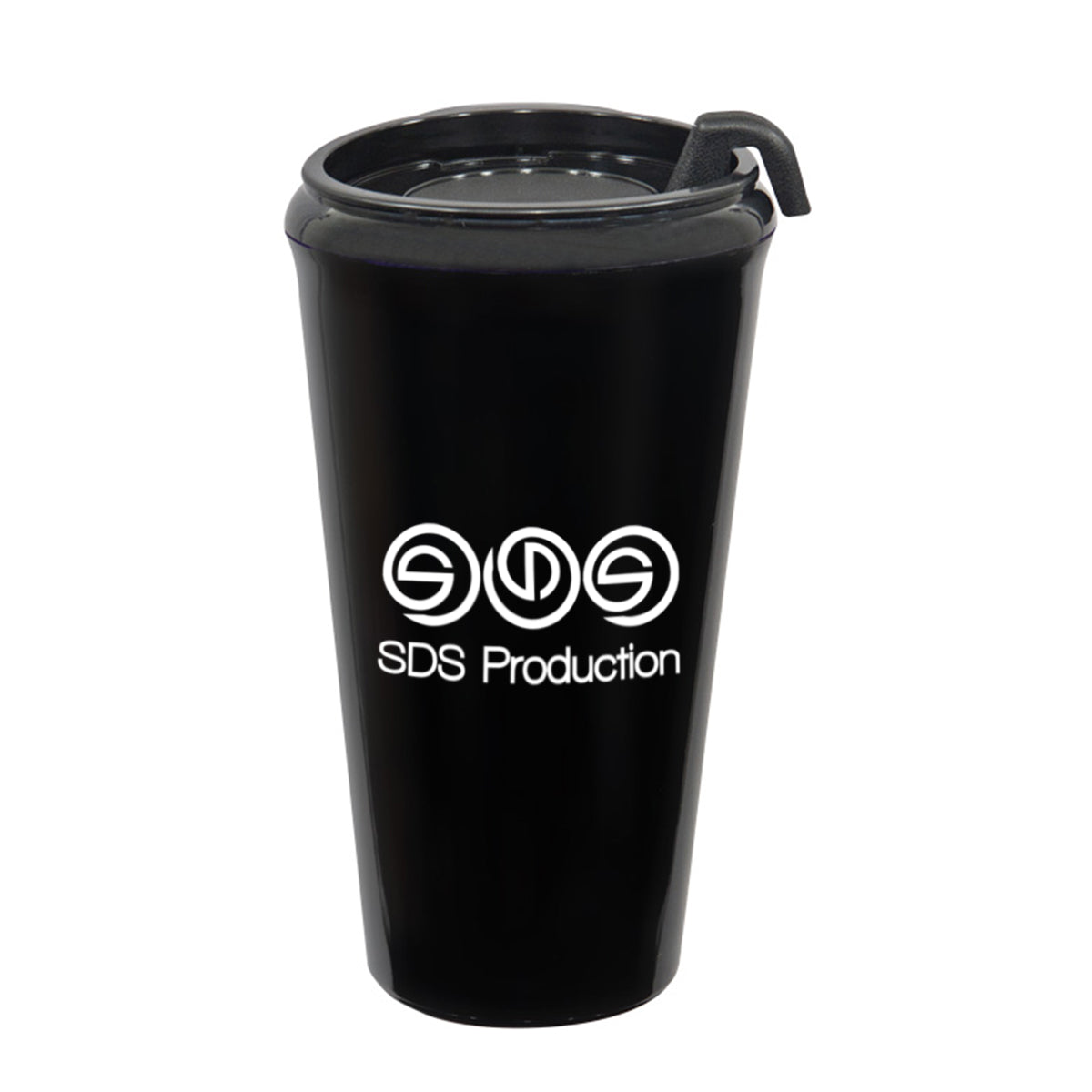 Infinity Tumbler, 16 oz - Black - Silk Screen